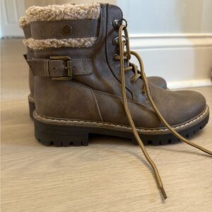 Cliffs by WHITE MOUNTAIN Brown Ankle Boots